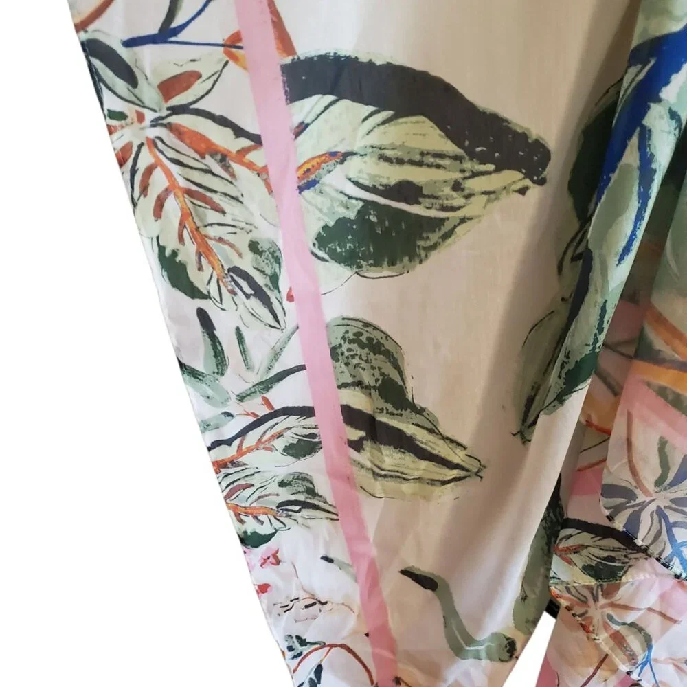H&M Floral Blanket Scarf Wrap Rectangle 69 x 47